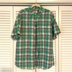 Weatherproof Vintage linen shirt size L